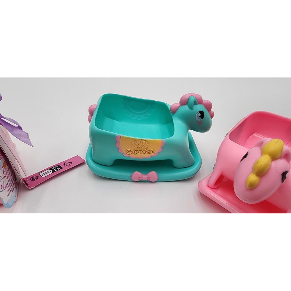 Baby Born Surprise Mini Doll Lot 8 Dolls Case Rockers Carriers Riding Hood Wolf - Picture 7 of 10